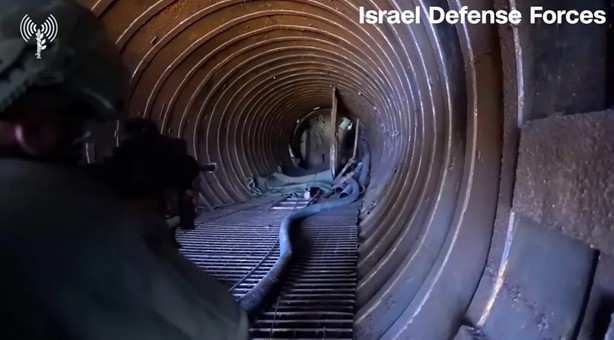 World - IDF confirms discovery of Hamas' largest tunnel in Gaza