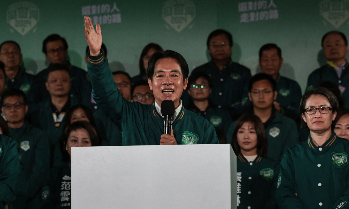 Ruling party candidate declares victory in Taiwan's leadership election