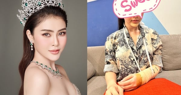 Người đẹp dừng thi Miss Universe Vietnam vì tai nạn giao thông