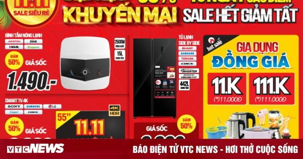 MediaMart siêu sale 11/11, 10 ngày sale hết giảm tất đến 50%