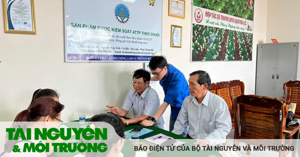 Người tiêu dùng có thể truy “dấu chân các-bon” từng quả thanh long