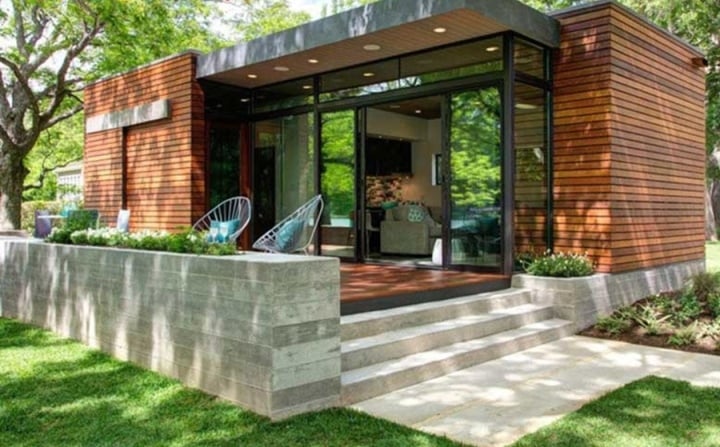 Los 10 modelos de casas modernas con techo plano más populares - 2