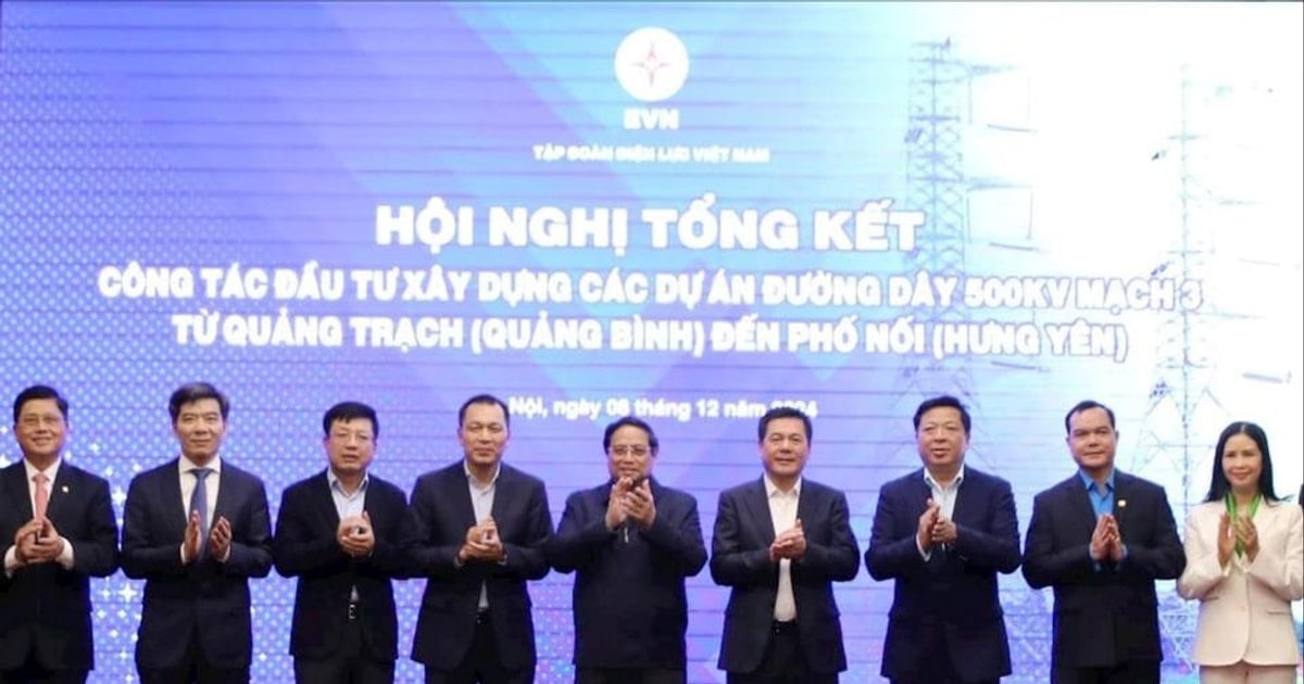 Proyecto Quang Trach del circuito 3 de 500 kV