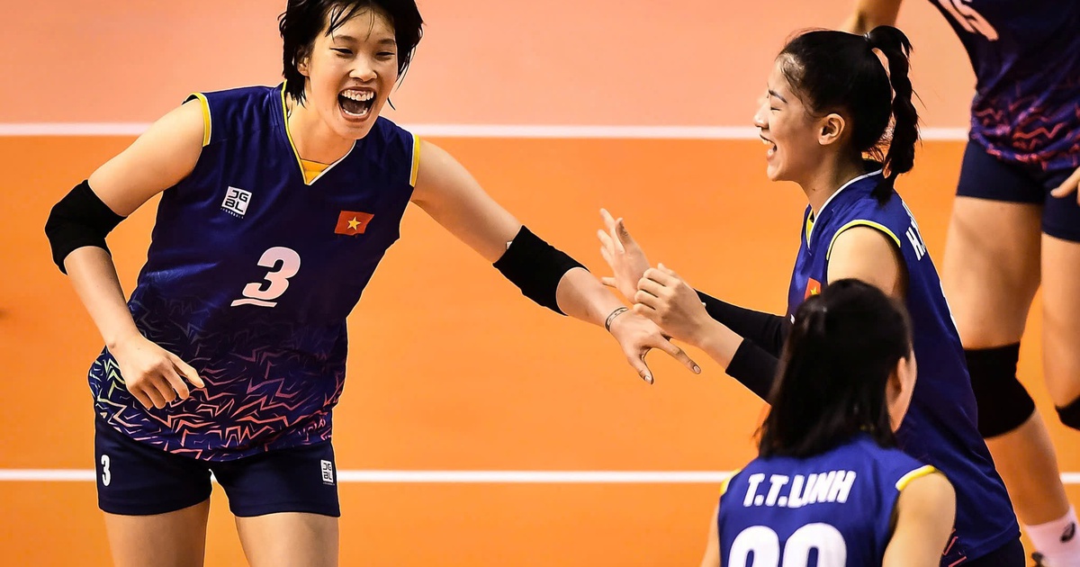 Vietnam women's volleyball team aims to defeat Thailand to win SEA Games 33 gold medal