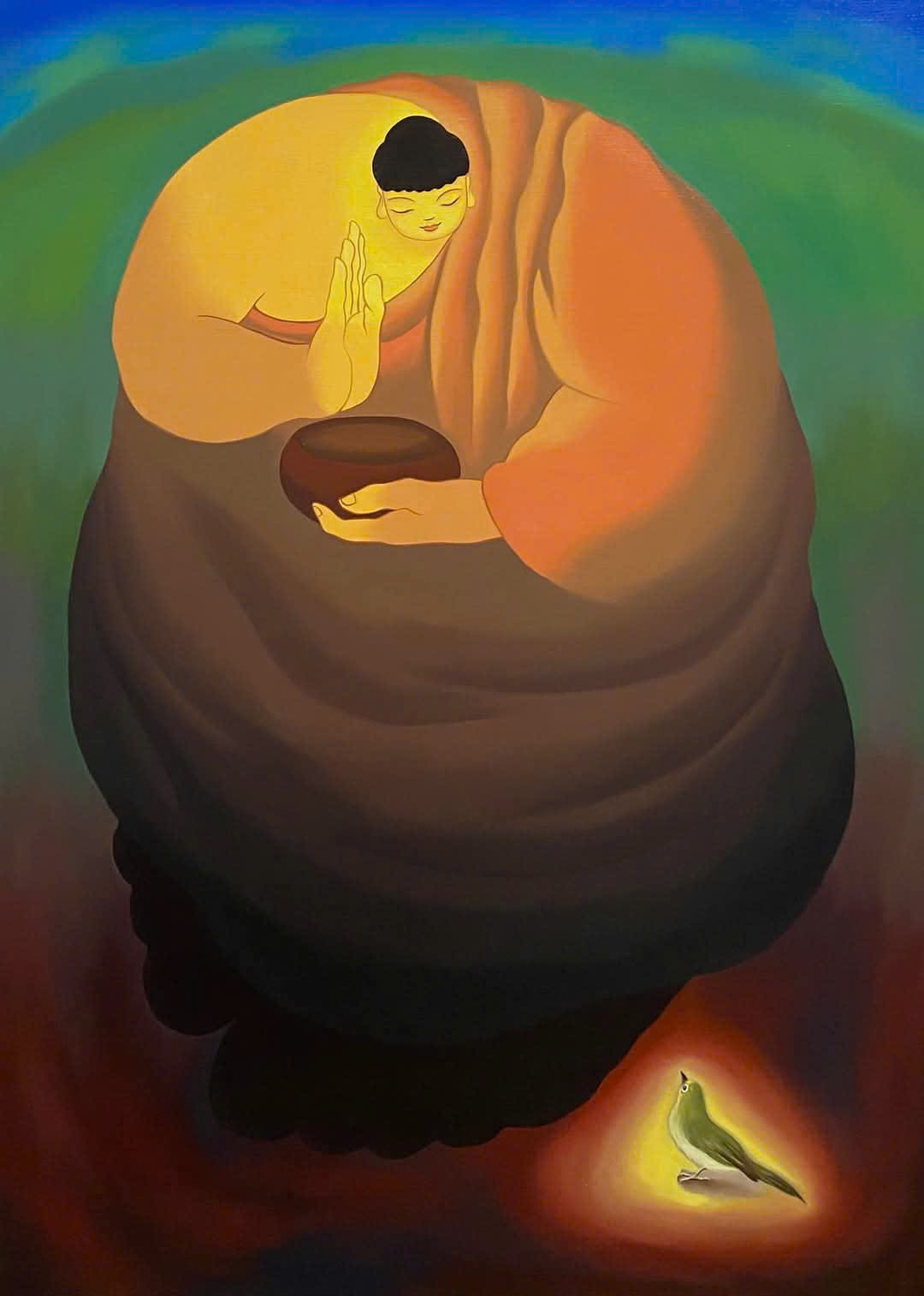 Under the golden sun