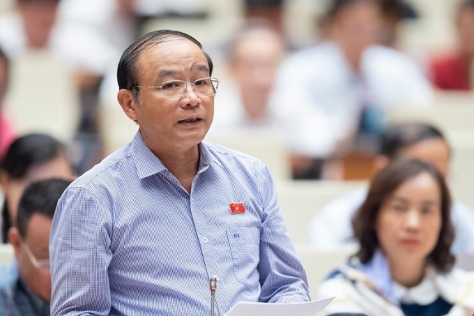 Delegate La Thanh Tan (Deputy Head of Hai Phong Delegation). Photo: National Assembly Media