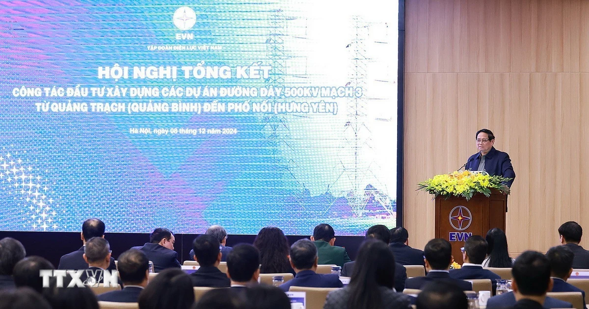 Prime Minister: The electricity industry must have projects and works to turn the situation around.