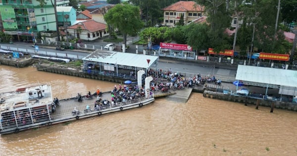 Vinh Long verlegt das Fährterminal An Binh zu einem provisorischen Terminal