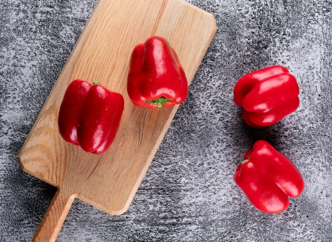 Rote Paprika sind die reichhaltigste Vitamin-C-Quelle. Foto: Freepik