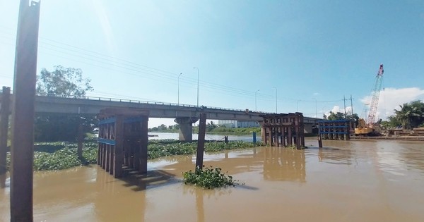 ¿Por qué es lenta la demolición del antiguo puente Giong Gang?