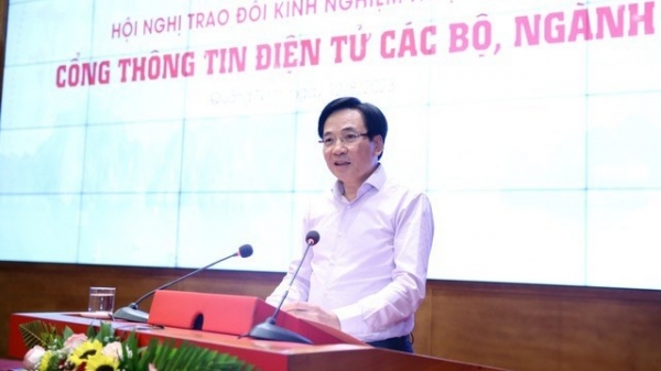 Trao đổi kinh nghiệm hoạt động cổng thông tin điện tử các bộ, ngành năm 2023.