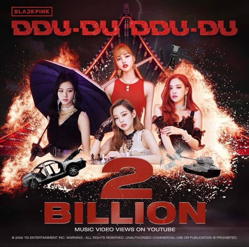 Le design de YG pour Blackpink a également été critiqué à plusieurs reprises. Photo : YG Entertainment