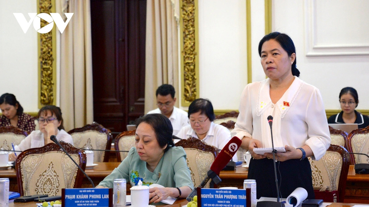 National Assembly Delegate Nguyen Tran Phuong Tran, President of Ho Chi Minh City Women's Union