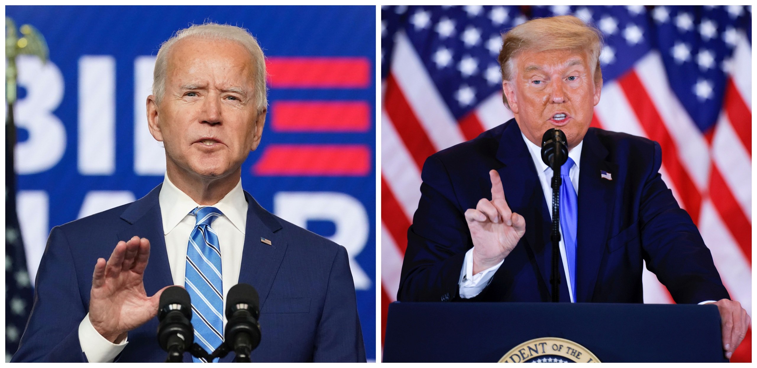 Bất ngờ khi so sánh ông Trump, ông Biden với những người tiền nhiệm- Ảnh 1.