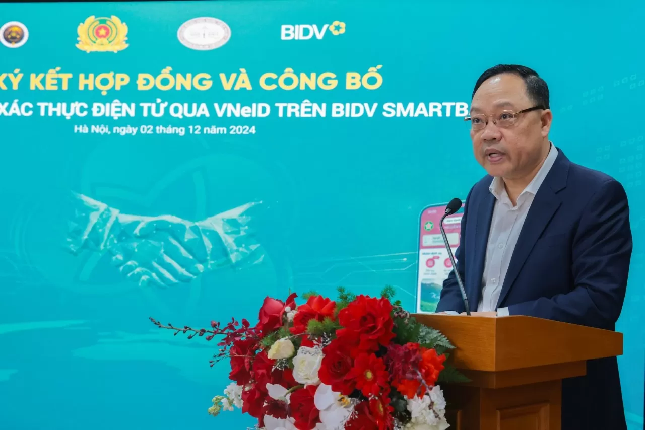 BIDV triển khai dịch vụ xác thực khách hàng điện tử qua VNeID trên SmartBanking