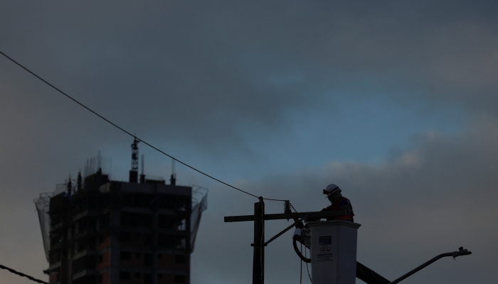 Storm hits Brazil's largest city, causing widespread power outage