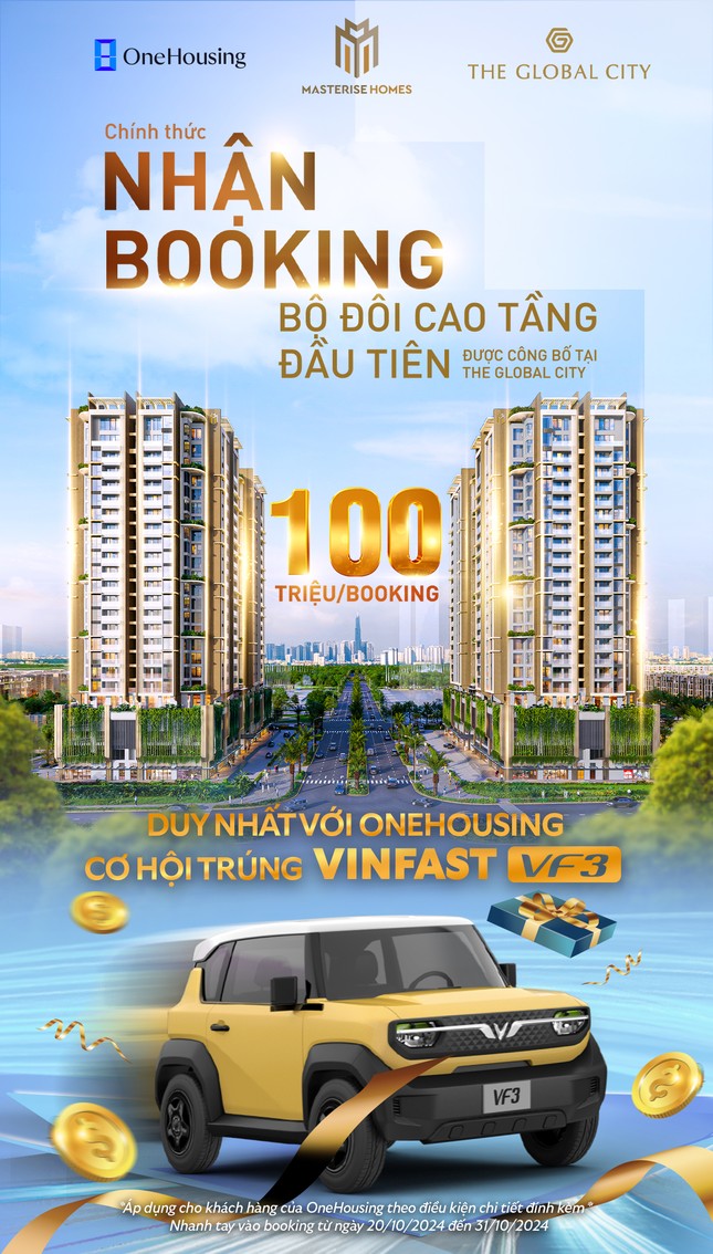 Onehousing សហការជាមួយ Masterise Homes ដើម្បីចែកចាយគម្រោង Tam Diem The Global City រូបភាពទី 5