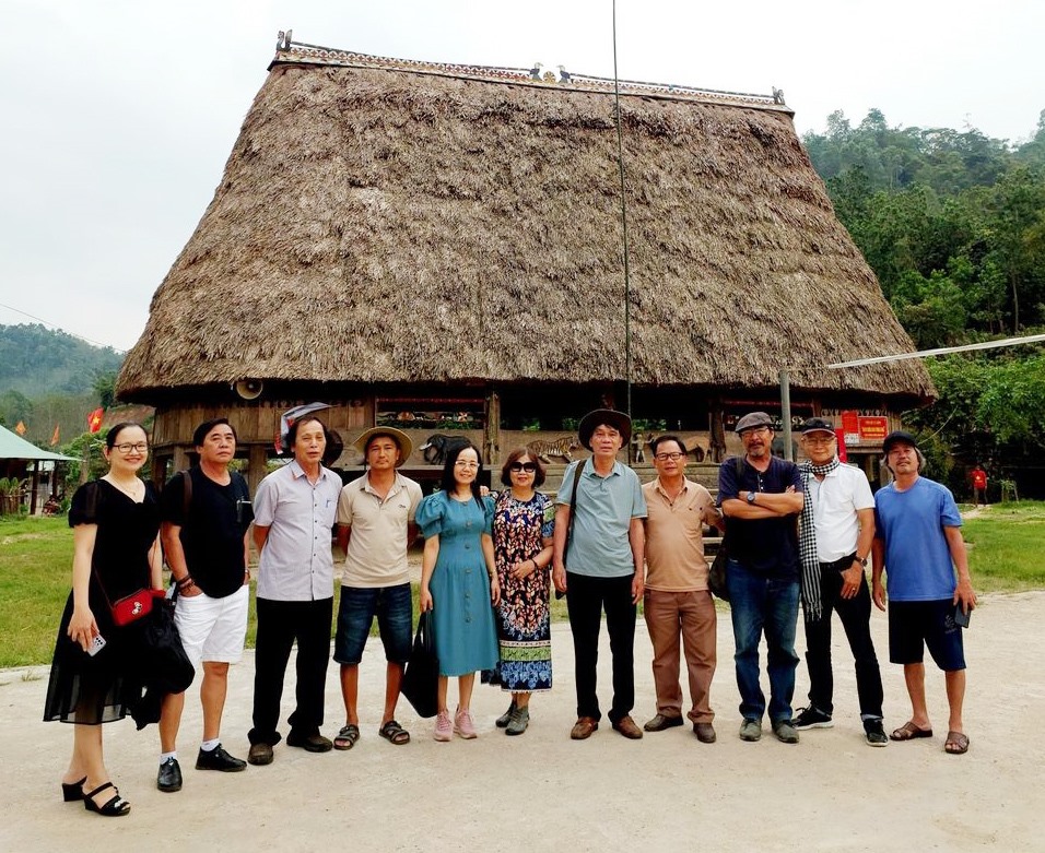 The Practical Literature Association delegation created in Tay Giang at the end of April. Photo: M.V