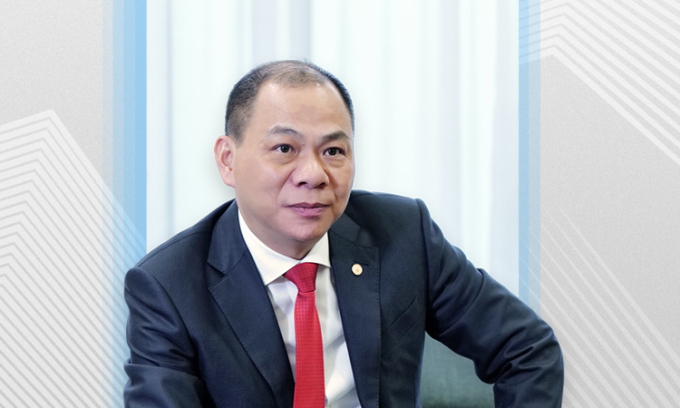 Ông Phạm Nhật Vượng, Chủ tịch Vingroup, Tổng giám đốc điều hành VinFast.