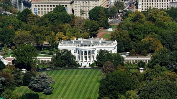 The White House may have to close on October 1