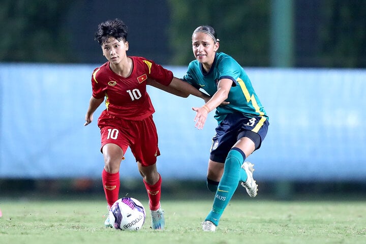 Vietnam U17 women lost to Australia U17 women.