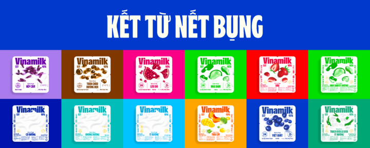 Many Vinamilk products have had a new look recently.