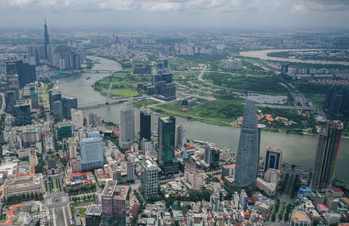 Ho Chi Minh City Center July 2023. Photo: Quynh Tran