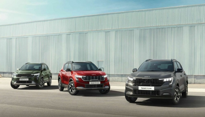 Kia Sonet 2024 มีดีไซน์ที่เป็นเอกลักษณ์เช่นเดียวกับ Sorento