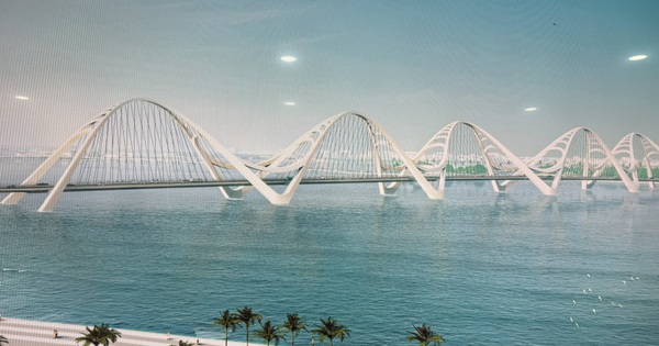 Awarding the first prize in the 3,900 billion VND bridge architecture competition across the sea in Rach Gia