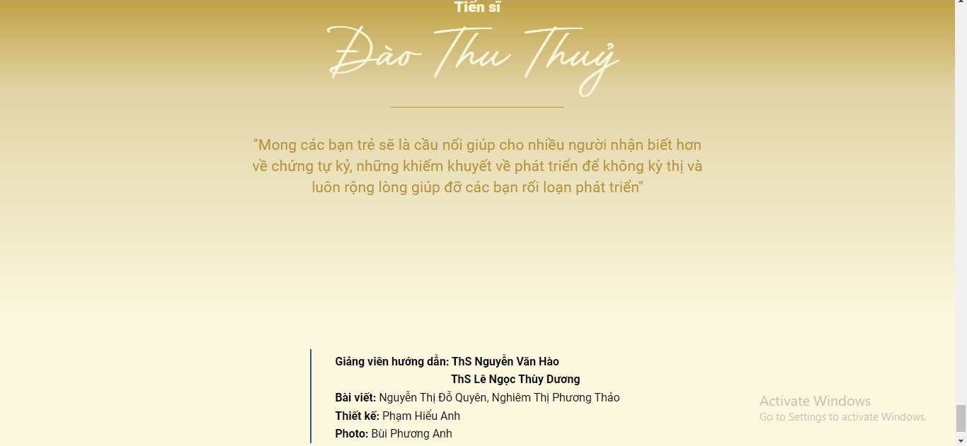 TS. Đào Thu Thủy cùng trẻ rối loạn phát triển tìm điểm sáng cho tương lai - Ảnh 9.