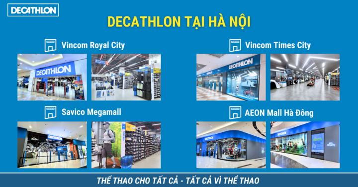 5 razones por las que deberías visitar la tienda Decathlon Ha Dong del 11 al 5 de noviembre