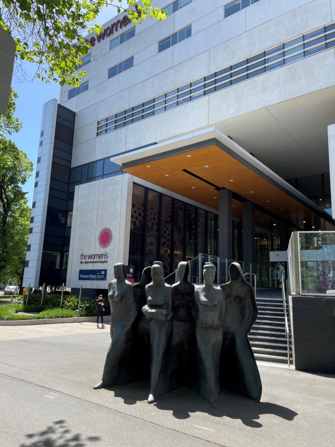 Das Royal Women's Hospital in Melbourne, Australien. Foto von : Thoai Giang