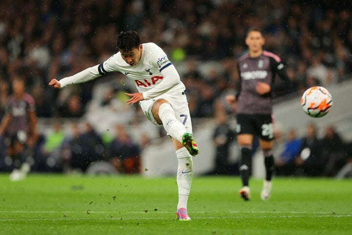 Son Heung-min continue de marquer pour Tottenham.