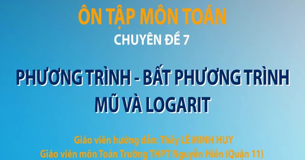 Cách giải các bài toán phương trình