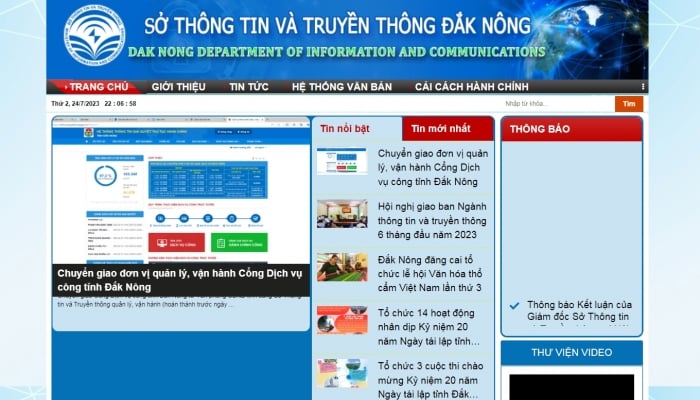 Đắk Nông công khai danh sách các văn phòng đại diện, phóng viên thường trú địa bàn