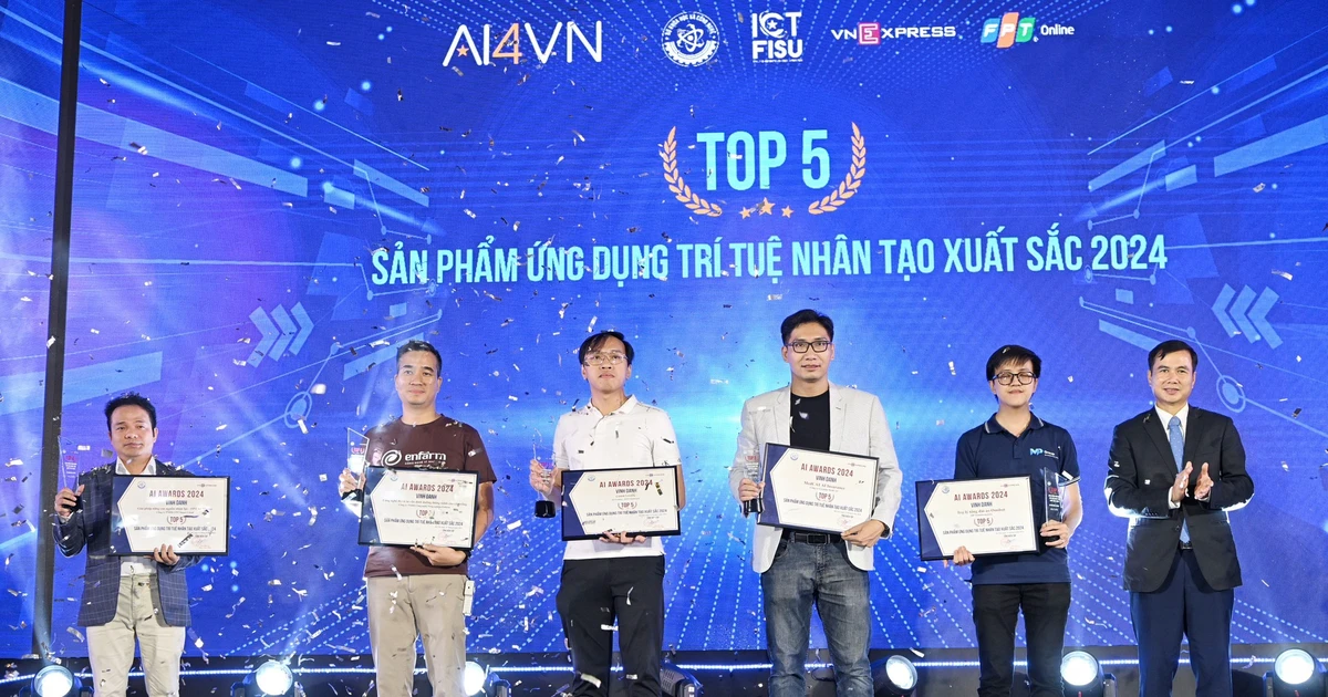 5 sản phẩm, giải pháp AI xuất sắc nhận giải thưởng AI Awards 2024