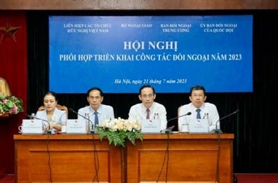 Phối hợp triển khai công tác đối ngoại năm 2023