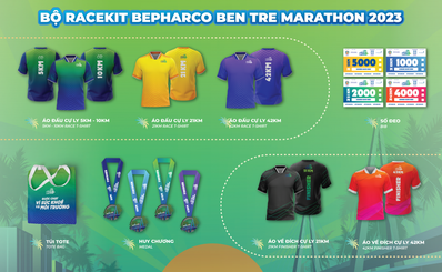 Khởi động Giải chạy bộ Bepharco Bến Tre Marathon 2023 | Phụ nữ