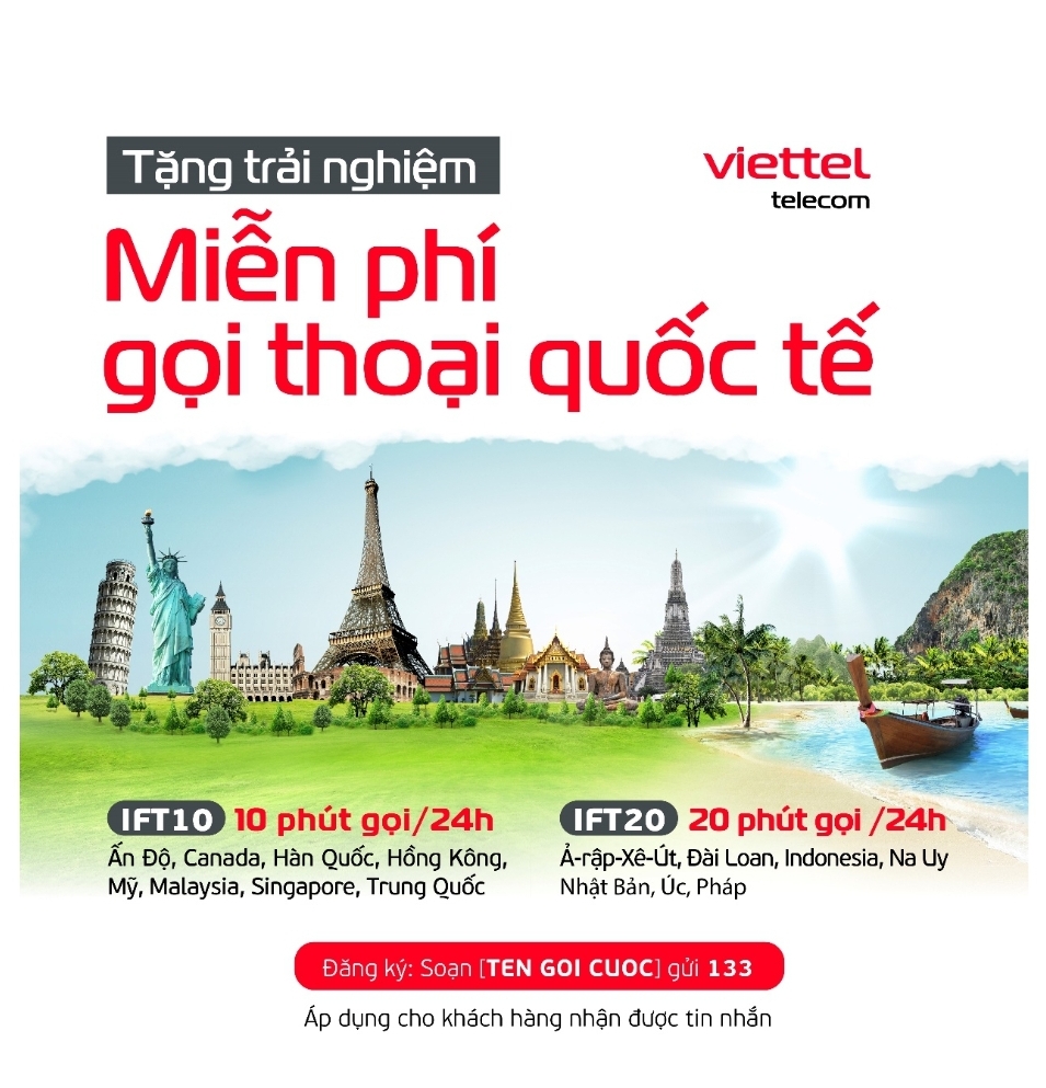 السفر الربيعي في النصف الأول من العام يحمل أيضًا هدايا من Viettel Roaming image 2