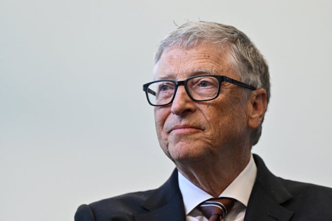 Milliardär Bill Gates am 15. Februar in London, England. Foto: Reuters