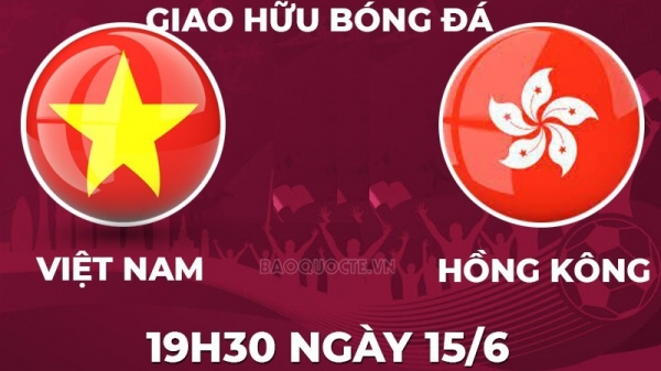 Enlace para ver en directo Vietnam vs Hong Kong (China) (19:30 15 de junio) partido amistoso internacional de fútbol 2023