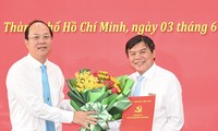 Ban Thường vụ Thành ủy TPHCM điều động, bổ nhiệm cán bộ chủ chốt