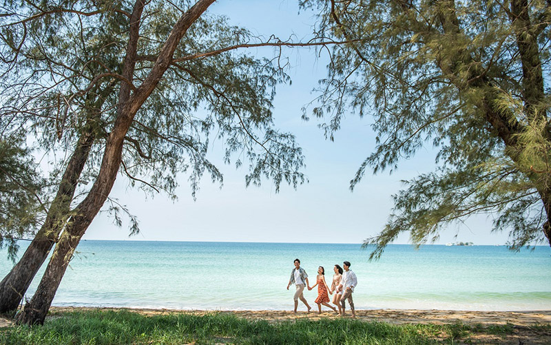 Erleben Sie das Leben - ein endloser Urlaub im Herzen des Festivals mit FestiHome auf der Perleninsel