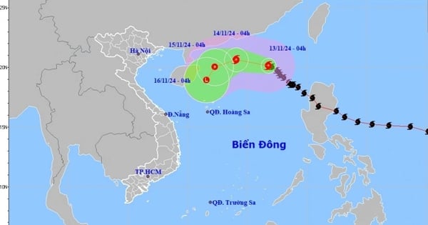 La tempête n° 8 est toujours au niveau 11 et devrait se dissiper en mer de l'Est.