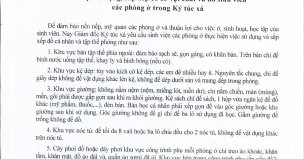 Ký túc xá cấm sinh viên nằm nệm do có… rệp