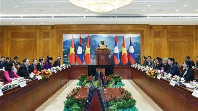 Bringing the special solidarity between Vietnam and Laos to a new height