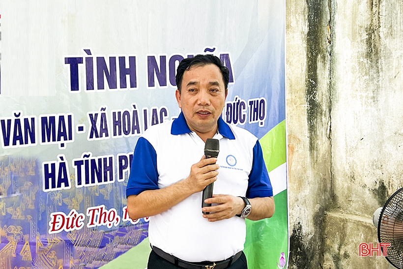 El Southern Ha Tinh Business Club apoya la construcción de casas de beneficencia en Duc Tho