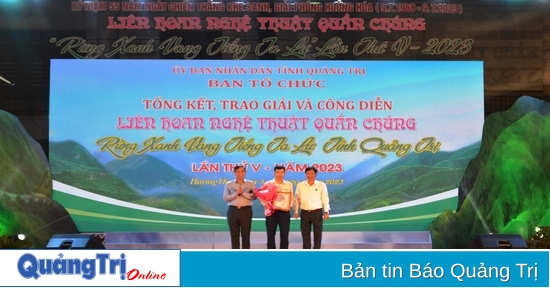 Tổng kết, trao giải Liên hoan nghệ thuật quần chúng “Rừng xanh vang tiếng Ta Lư” lần thứ V