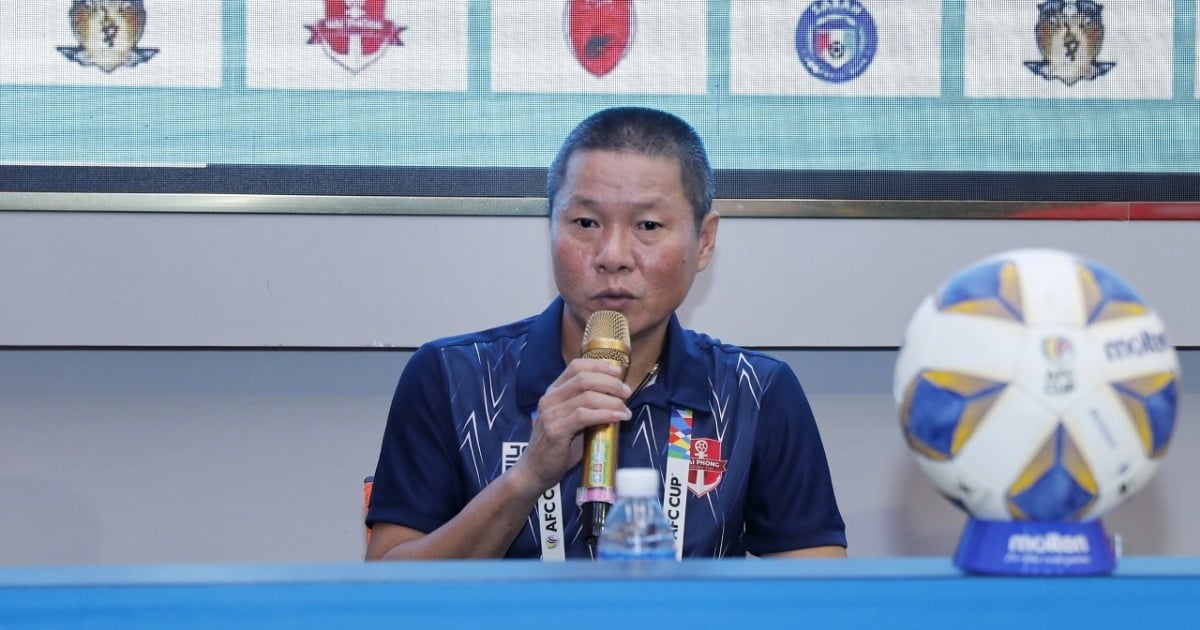 Coach Chu Dinh Nghiem: "Malaysian club underestimated Hai Phong FC"