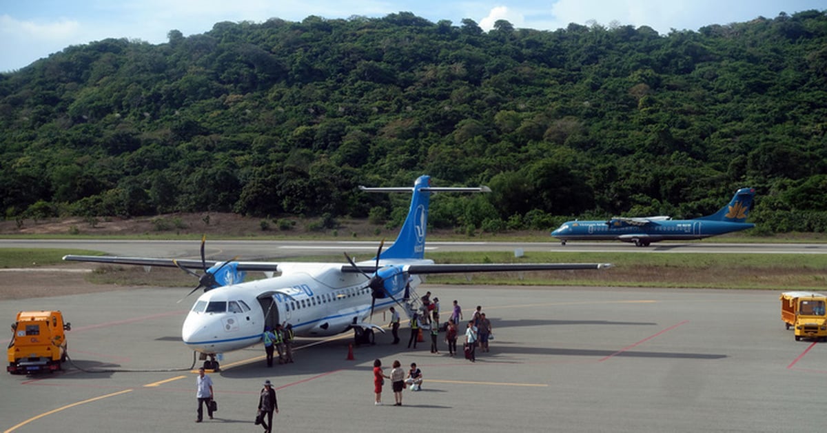 Direct flights to Con Dao: New options, aiming at environmental protection